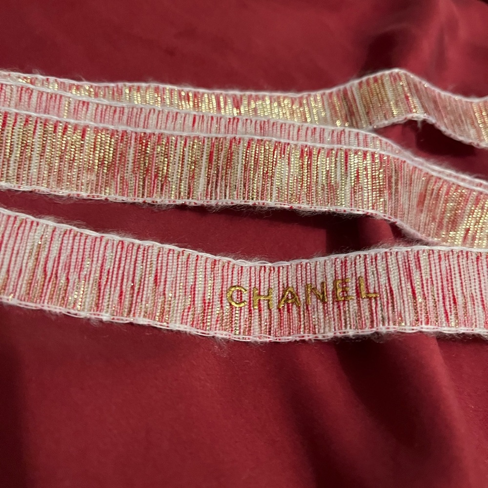 GUC Chanel ribbon 58” of 3/4” ribbon